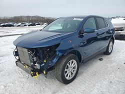 Salvage cars for sale at Assonet, MA auction: 2021 Chevrolet Equinox LT