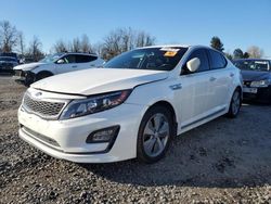 Salvage cars for sale from Copart Portland, OR: 2015 KIA Optima Hybrid