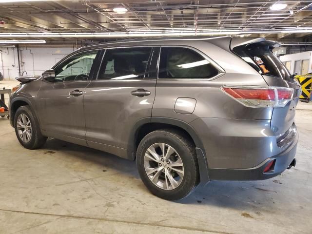 2015 Toyota Highlander XLE