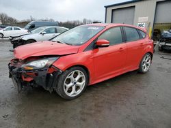 Salvage cars for sale at Duryea, PA auction: 2014 Ford Focus ST