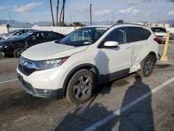 Salvage cars for sale at Van Nuys, CA auction: 2017 Honda CR-V EX