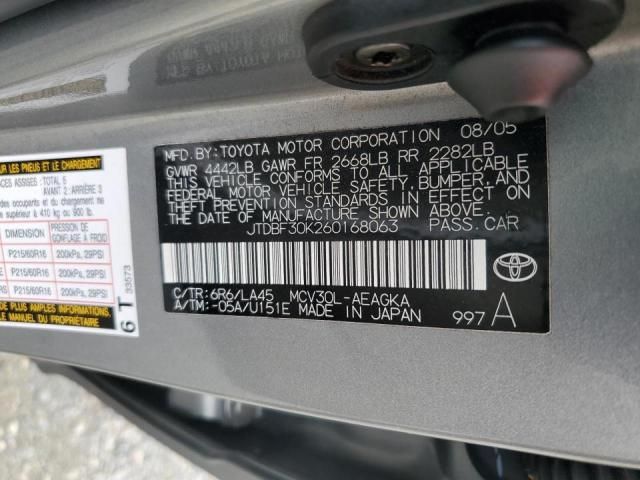 2006 Toyota Camry LE