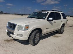 Salvage cars for sale at New Braunfels, TX auction: 2007 Ford Explorer Limited