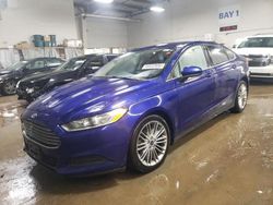 Salvage cars for sale at Elgin, IL auction: 2014 Ford Fusion S