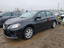 Salvage cars for sale from Copart Chicago Heights, IL: 2016 Nissan Sentra S