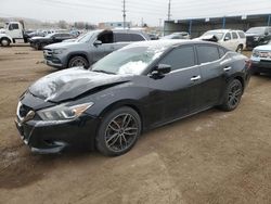 Salvage cars for sale at auction: 2016 Nissan Maxima 3.5S