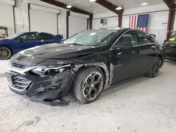 Chevrolet salvage cars for sale: 2021 Chevrolet Malibu LT