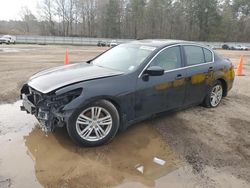 Salvage cars for sale from Copart Greenwell Springs, LA: 2010 Infiniti G37 Base