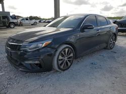 KIA Optima s salvage cars for sale: 2019 KIA Optima LX