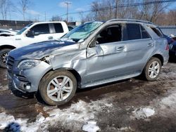 Mercedes-Benz m-Class salvage cars for sale: 2013 Mercedes-Benz ML 350 4matic