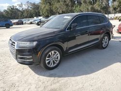 Salvage cars for sale at Ocala, FL auction: 2017 Audi Q7 Premium Plus