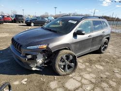 Jeep salvage cars for sale: 2018 Jeep Cherokee Latitude