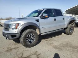 Salvage trucks for sale at Fresno, CA auction: 2012 Ford F150 SVT Raptor