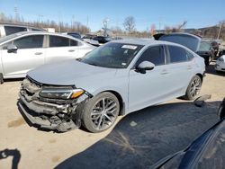 Salvage cars for sale at Bridgeton, MO auction: 2022 Honda Civic Touring