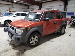 Salvage cars for sale at Chambersburg, PA auction: 2004 Honda Element EX