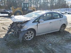 Salvage cars for sale at North Billerica, MA auction: 2011 Toyota Prius