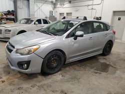 Salvage cars for sale at Ottawa, ON auction: 2012 Subaru Impreza Limited