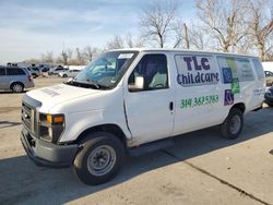 Salvage cars for sale at Bridgeton, MO auction: 2012 Ford Econoline E350 Super Duty Wagon