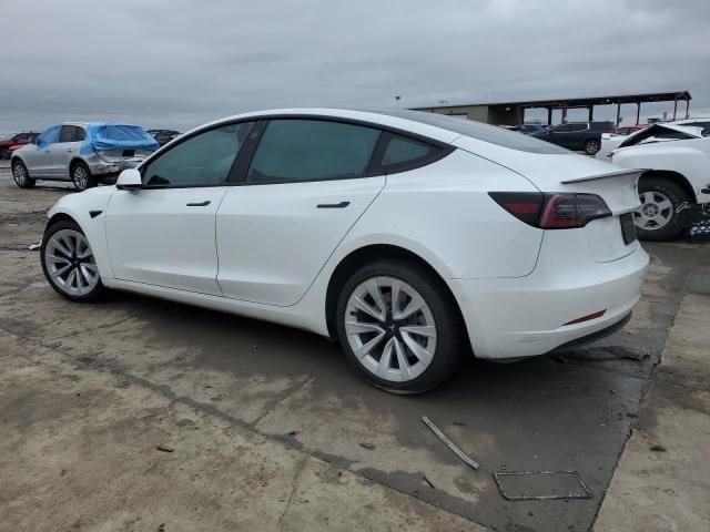 2022 Tesla Model 3