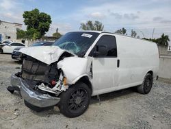 Salvage trucks for sale at Opa Locka, FL auction: 2019 GMC Savana G2500