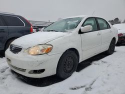 Salvage cars for sale at New Britain, CT auction: 2005 Toyota Corolla CE