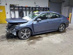 Salvage cars for sale at Candia, NH auction: 2018 Subaru Legacy 2.5I Limited