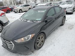 Hyundai Elantra Vehiculos salvage en venta: 2017 Hyundai Elantra SE