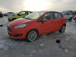 Salvage cars for sale at Wayland, MI auction: 2014 Ford Fiesta SE