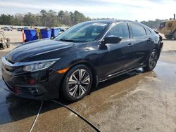 Salvage cars for sale at Harleyville, SC auction: 2017 Honda Civic EX