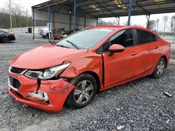 Chevrolet Vehiculos salvage en venta: 2017 Chevrolet Cruze LS