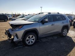 Salvage cars for sale at Indianapolis, IN auction: 2020 Toyota Rav4 LE