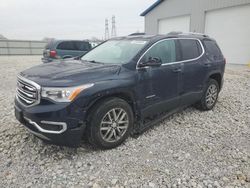 Salvage cars for sale at Barberton, OH auction: 2017 GMC Acadia SLE