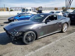 Salvage cars for sale at Van Nuys, CA auction: 2024 Ford Mustang GT