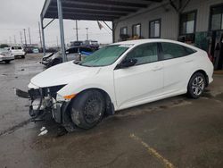 Carros salvage sin ofertas aún a la venta en subasta: 2016 Honda Civic LX