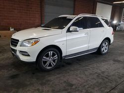 2012 Mercedes-Benz ML 350 4matic en venta en Sun Valley, CA