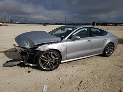 Salvage cars for sale at New Braunfels, TX auction: 2016 Audi A7 Prestige