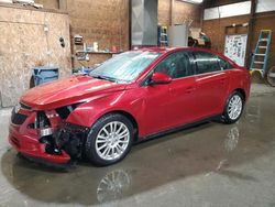 Chevrolet salvage cars for sale: 2012 Chevrolet Cruze ECO