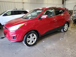 Salvage cars for sale at Franklin, WI auction: 2012 Hyundai Tucson GLS