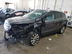 Salvage cars for sale at Madisonville, TN auction: 2017 Ford Escape Titanium