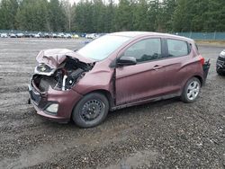 Salvage cars for sale at Graham, WA auction: 2020 Chevrolet Spark LS