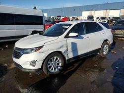 Salvage cars for sale at Woodhaven, MI auction: 2019 Chevrolet Equinox LT