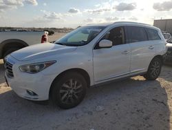 Salvage cars for sale at San Antonio, TX auction: 2014 Infiniti QX60