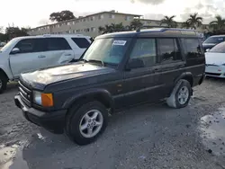 Salvage cars for sale at Opa Locka, FL auction: 2002 Land Rover Discovery II SD