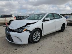 Salvage cars for sale at Houston, TX auction: 2017 Toyota Camry LE