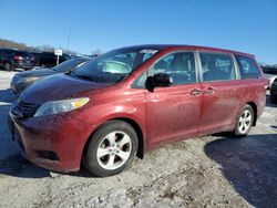 Salvage cars for sale from Copart West Warren, MA: 2014 Toyota Sienna