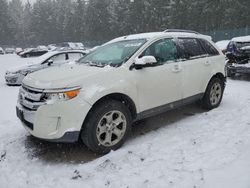 Salvage cars for sale at Graham, WA auction: 2013 Ford Edge SEL