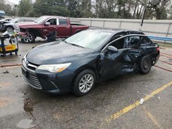 Salvage cars for sale at Eight Mile, AL auction: 2016 Toyota Camry LE