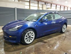 Tesla Vehiculos salvage en venta: 2022 Tesla Model 3