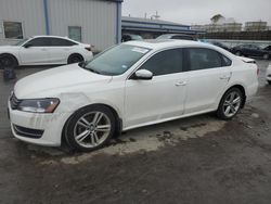 Salvage cars for sale at Tulsa, OK auction: 2014 Volkswagen Passat SE