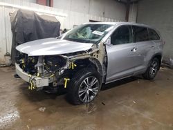 Salvage cars for sale at Elgin, IL auction: 2016 Toyota Highlander XLE